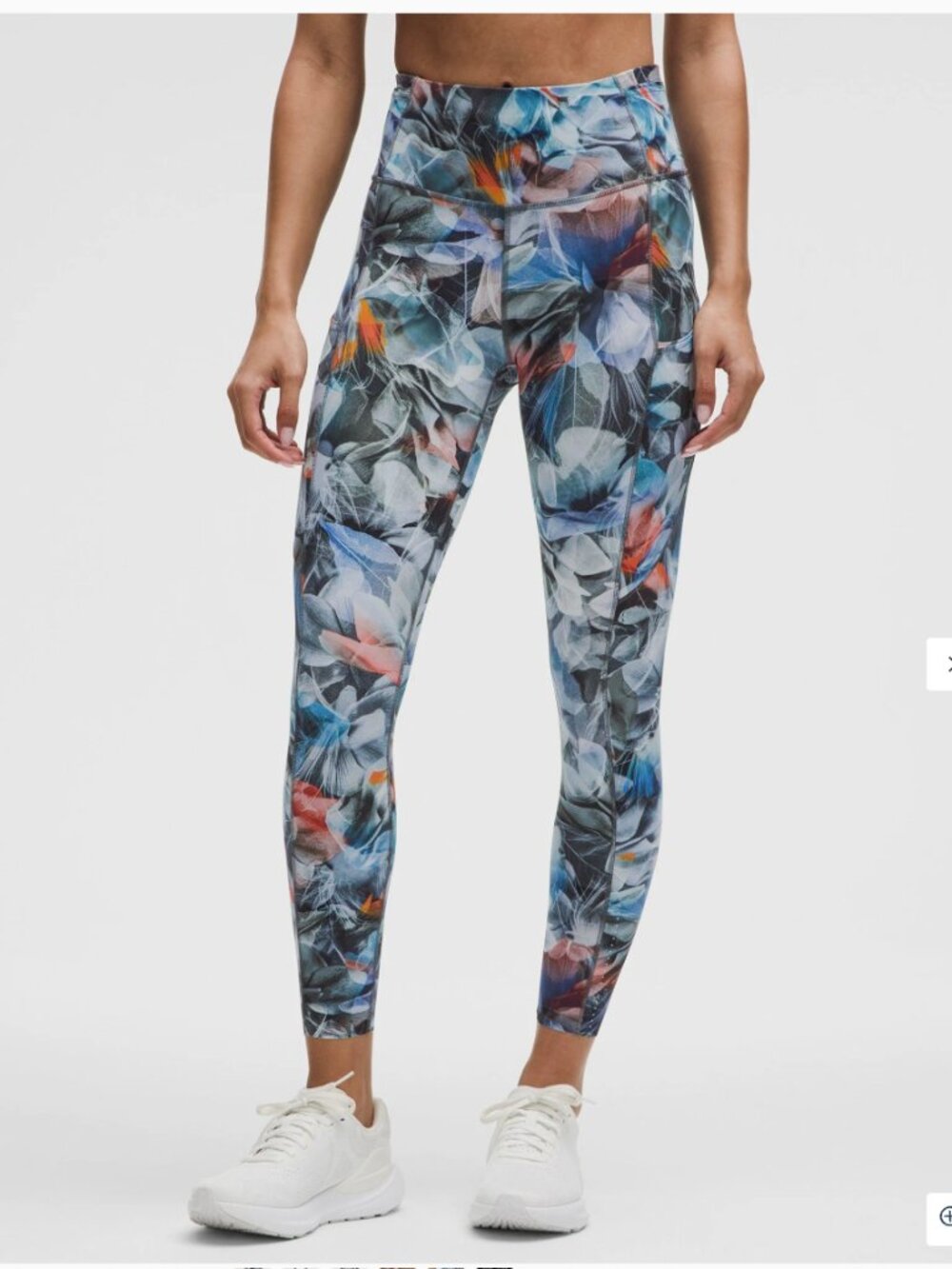 Lululemon Fast and Free High-Rise Tight 25" 7 Pocket Size 4
